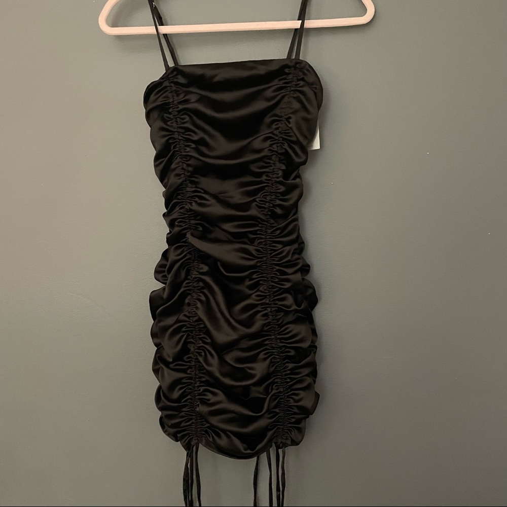 ruched satin dress from Forever 21!! NWT!